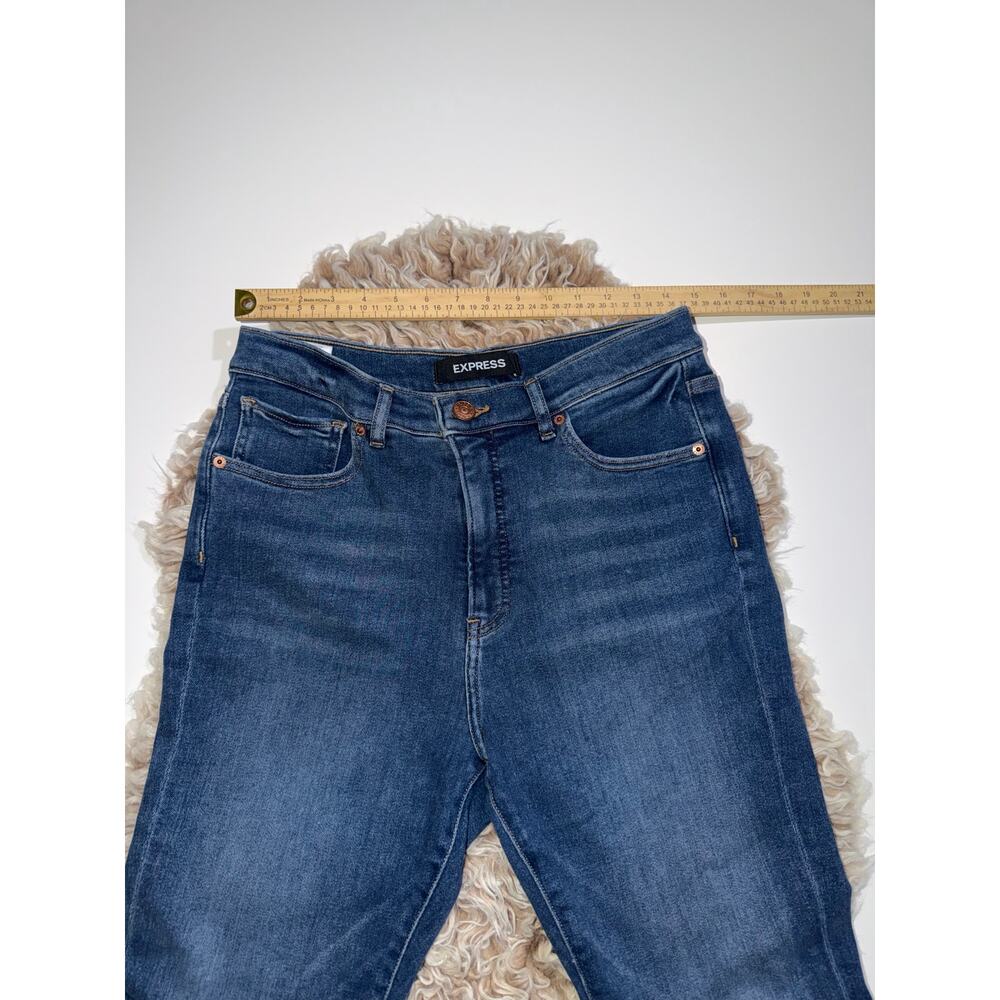 Express women’s stretch high rise boot cut jeans - Picture 8 of 16